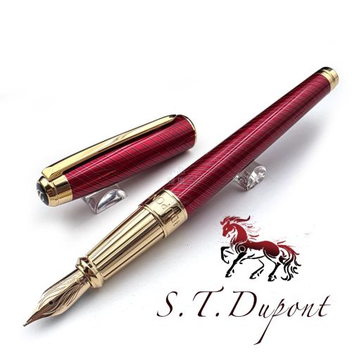 法國 S.T. DUPONT 都彭 line D eternity 系列 生肖馬 特別款 14K 鋼筆