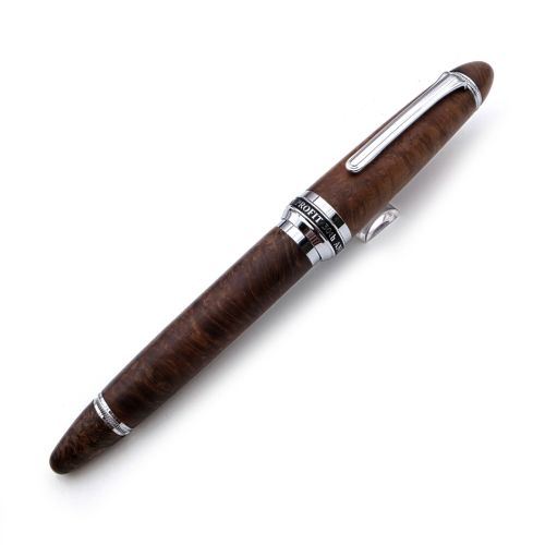 【中古品】寫樂 Sailor Profit 30 週年紀念石楠木鋼筆｜歲月溫潤 木質自然使用