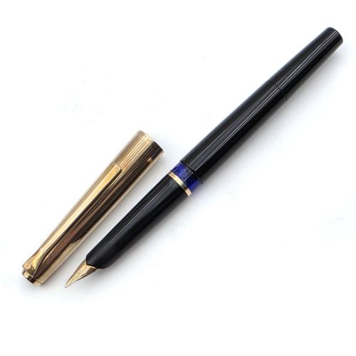 【中古品】德國 PELIKAN 百利金 30 包金蓋 14k 活塞 鋼筆 老款