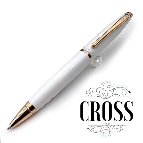 Cross 高仕 凱樂系列 白色玫瑰金 原子筆