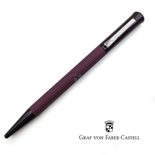 德國 Graf von Faber-Castell 經典原創條紋 TAMITIO 原子筆（莊園酒紅）