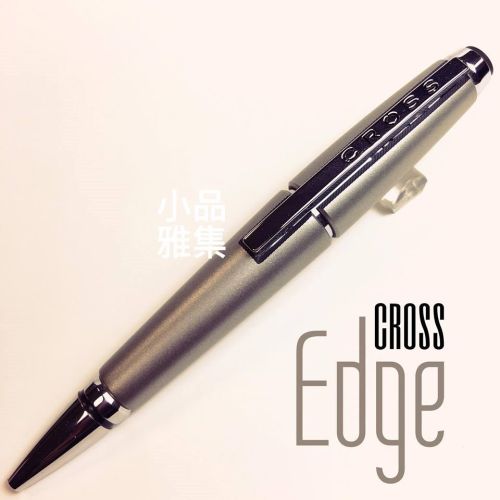 CROSS高仕 Edge 創意款 鈦銀 鋼珠筆