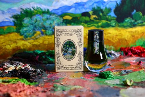 韓國 Dominant Industry 25ml 墨水 畫家系列 文森·梵谷 -no.124「 Olive Grove 」