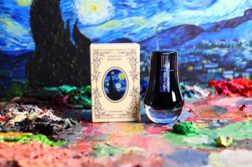 韓國 Dominant Industry 25ml 墨水 畫家系列 文森·梵谷 -no.32「 Starry Night 」