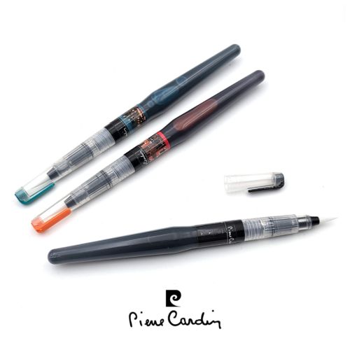 Pierre Cardin 皮爾卡登 香港街景系列 Art Brush Pen 三支裝 藝術墨水筆 