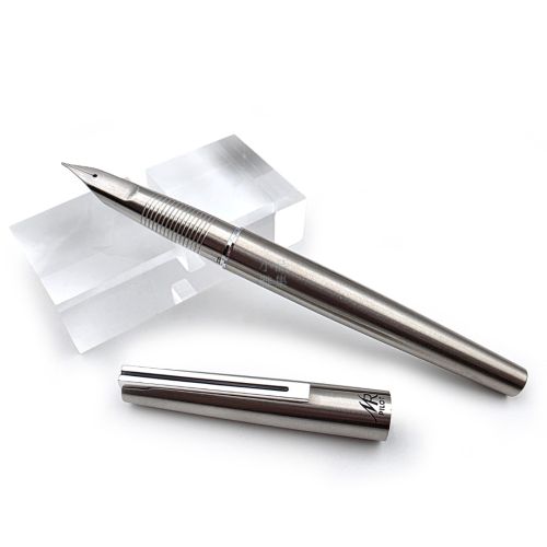 ＝小品雅集＝＝Pilot Myurex (MR-500SS) 不銹鋼 一體成型鋼筆 長版手術刀