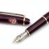 ☆典藏老筆☆ 德國 MONTBLANC 萬寶龍 144 - F 尖 雙色 鋼筆 M-47347 (8成新）-酒紅色 蒔繪貼紙