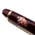 ☆典藏老筆☆ 德國 MONTBLANC 萬寶龍 144 - F 尖 雙色 鋼筆 M-47347 (8成新）-酒紅色 蒔繪貼紙