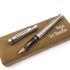 ☆典藏老筆☆ SHEAFFER 西華 TARGA 純銀直線紋 14K金尖 F尖＃SF-2540