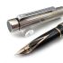 ☆典藏老筆☆ SHEAFFER 西華 TARGA 純銀直線紋 14K金尖 F尖＃SF-2540
