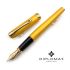 德國 DIPLOMAT 迪波曼 卓越A2 琺瑯黃 金夾 鋼筆