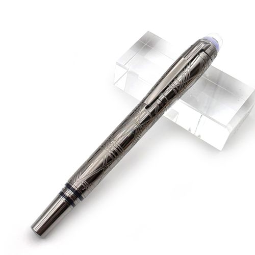 德國 Montblanc 萬寶龍 Starwalker 漂浮 星際行者 藍色星球系列 14K 金屬款 鋼筆