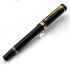 【庫新品】派克 PARKER 小多福 DUOFOLD 黑桿金夾 18K金 原子筆一對 #p2073