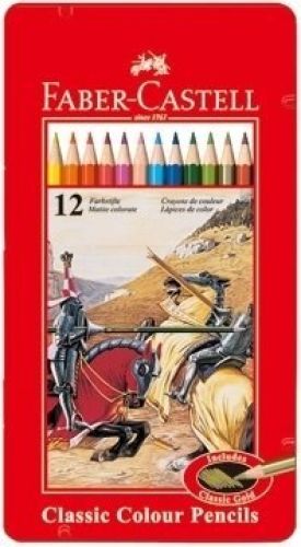 德國 Faber-Castell 輝柏 12色 油性色鉛筆（115844）