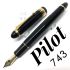 日本 PILOT 百樂 Custom 743 系列 14K金 15號尖 鋼筆 