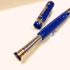 美國 Wahl-Eversharp DECOBAND 飾環系列 Oversized 18K金 氣壓上墨 鋼筆（AMALFI BLUE藍色大理石 金夾）