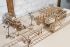 烏克蘭UGEARS 木製自我推進模型 - 鐵軌及平交道 Set of rails