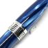 義大利 Montegrappa 萬特佳 Extra 1930 純銀 賽璐珞 18K金 鋼筆（地中海藍）