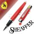 西華 Sheaffer Ferrari 法拉利 300系列 紅桿銀夾 鋼珠筆