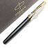 派克 Parker 新款Sonnet 卓爾系列 130週年特別版 Reflection Matte Black 18K 鋼筆（霧黑桿金夾）