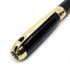 法國 S.T. DUPONT 都彭 LINE D Black lacquer & Gold 14K鋼筆（新款 LARGE系列）