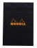 法國 RHODIA N°16 黑色上翻筆記本 148mmx210mm A5 方格內頁（162009C）