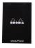 法國 RHODIA N°16 黑色上翻筆記本 148mmx210mm A5 點點內頁（16559C）