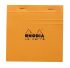 法國 RHODIA N°148 橘色上翻筆記本 148mmx148mm 方格內頁（148200C）