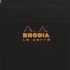 法國 RHODIA N°148 黑色上翻筆記本 148mmx148mm 方格內頁（148209C）