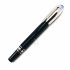 德國 Montblanc 萬寶龍 Starwalker 漂浮 藍色星球 Doué 黑桿金屬筆蓋 簽字筆