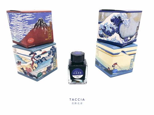 日本 TACCIA 浮世繪系列 葛飾北斎 40ml 鋼筆墨水