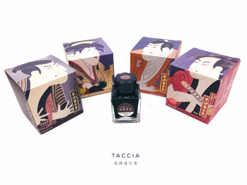 日本 TACCIA 浮世繪系列 東洲斎写楽 40ml 鋼筆墨水