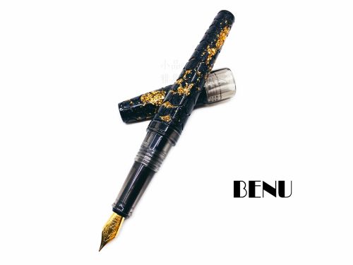 Benu 貝妞 Hexagon 六角系列 鋼筆（金色山脈）