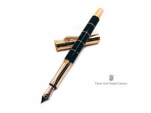 德國 Graf von Faber-Castell Classic 經典系列 Anello Rose Gold 18k金 鋼筆（玫瑰金款）